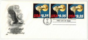 Better Artcraft 1909A EAGLE SPACE EXPRESS MAIL HIGH VALUE BOOKLET OF 3 CV $175