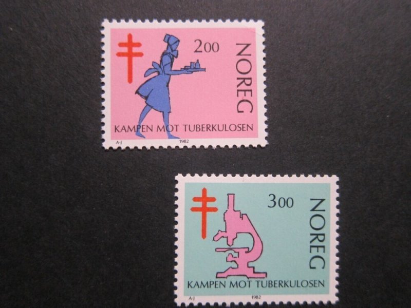 Norway 1982 Sc 802-803 set MNH