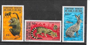 AFARS & ISSAS Sc c94-96 NH ISSUE OF 1973 - ANIMALS