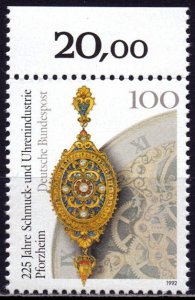 Germany. 1992. 1628. Watch production. MNH.