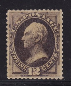 162 VF+ unused ( mint regummed ) with nice color cv $ 800 ! see pic !