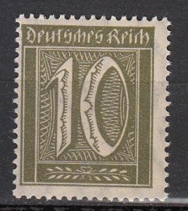 Germany-1921 Inflation 10pf Wmk.Lozenges Mi#159- MNH(5133)