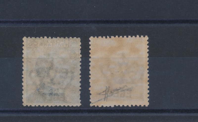 1912 Aegean, 1908 Overprinted Aegean Italian Stamps, No. 1/2, 2 Values, MNH** NO