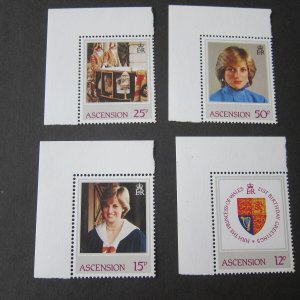 Ascension Islands 1982 Sc 313-6 set MNH