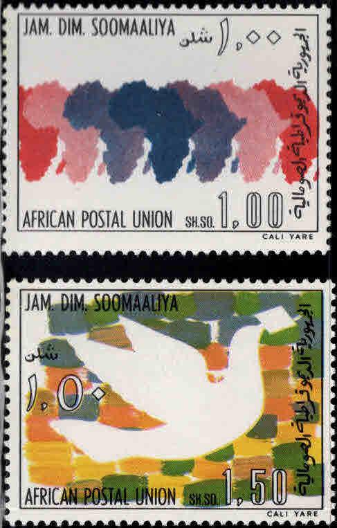 Somalia Scott 416-417 MNH** African Philatelic Union set