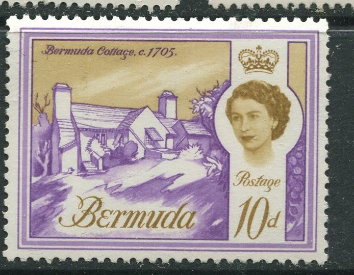 STAMP STATION PERTH Bermuda #182A QEII Definitive Issue MVLH CV$9.00