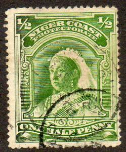 Niger Coast Protectorate  Scott  43  Used