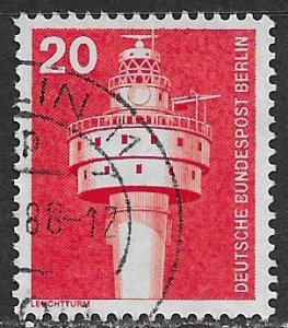 Germany - Berlin ~ Scott # 9N361 ~ Used ~ Old Weser Lighthouse