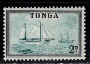 Tonga - #102 Canoe & Schooners - MLH