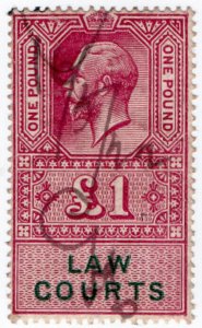 (I.B) George V Revenue : Law Courts (Scotland) £1