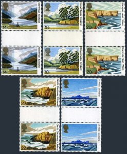 Great Britain 945-949 gutter, MNH. Mi 879-883. National Trust, 1981. Scotland.