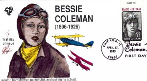 Rare Pugh Designed/Painted Bessie Coleman...1 of Only 9 created!!