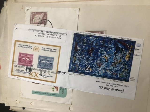 W.W. Loose Stamp Pages With Some Very Nice Glassine’s Might Find Some Gems