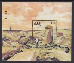 Chile 720a Souvenir Sheet MNH VF