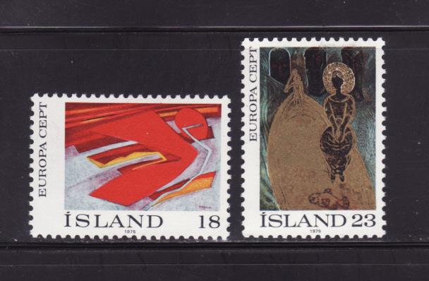 Iceland 478-479 Set MH Europa, Art (A)