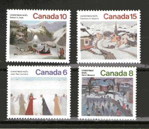 Canada 650-653 MNH