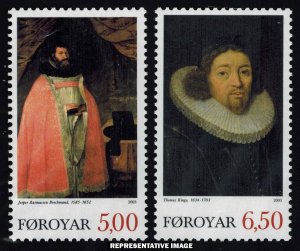 Faroe Islands Scott 436-437 Mint never hinged.