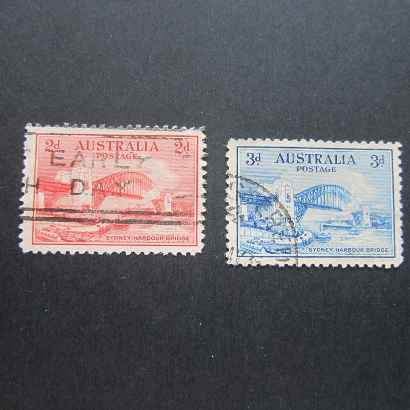 Australia 1932 Sc 130-131 FU