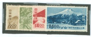 Japan #460-463 Unused