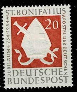 Germany 1954, Sc.#724 MNH Bishops Mitra pierced by sword