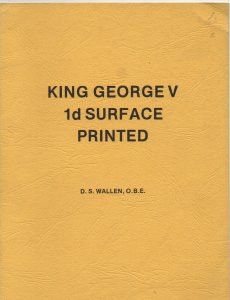 Philatelic Literature - Australia KING GEORGE V 1d Surface Printed - booklet