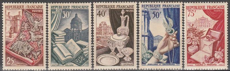 France #711-5  F-VF Unused  CV $32.00  (A7805)