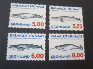 Greenland 1997 Sc 319-22 set MNH