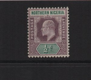 Northern Nigeria 1902 SG10 1/2d - mounted mint