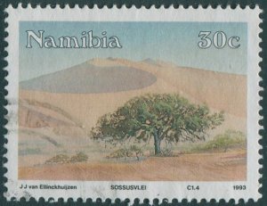 Namibia 1993 SG615 30c Sand Dunes and tree FU