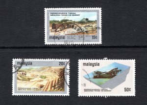 Malaysia SC #123-5   VF, Used, World Tin Conference, CV $7.30 ..... 3710046