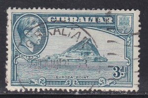 Gibraltar # 111, Europa Point, Used