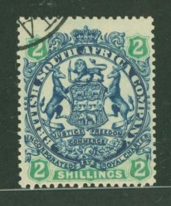 Rhodesia (1890-1923) #34 Used Single