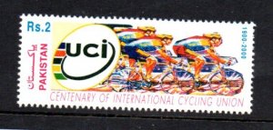 PAKISTAN - 2000 - CYCLING - BICYCLE - 100 YEARS OF THE UCI -