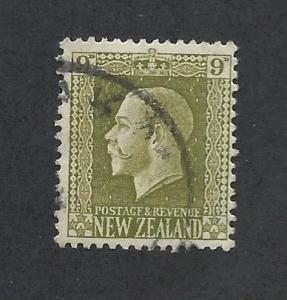 NEW ZEALAND SC# 158 FINE U 1915