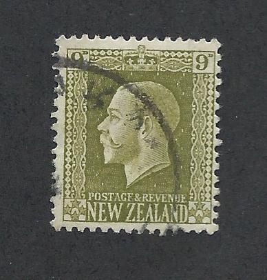 NEW ZEALAND SC# 158 FINE U 1915