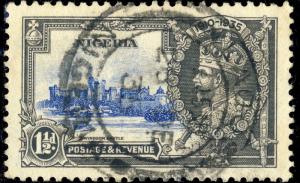 NIGERIA - 1935 - SG 30 - 1-1/2d KGV Silver Jubilee - VF Used (c)