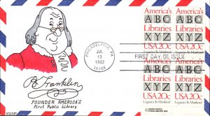 #2015 American Libraries Kribbs FDC