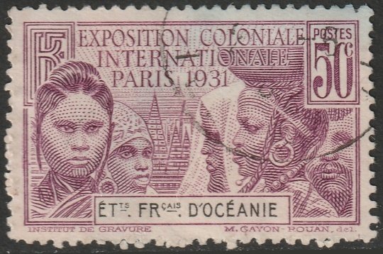 French Polynesia 1931 Sc 77 used