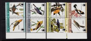 Montserrat Sc 580-83 NH issue of 1985 - Birds