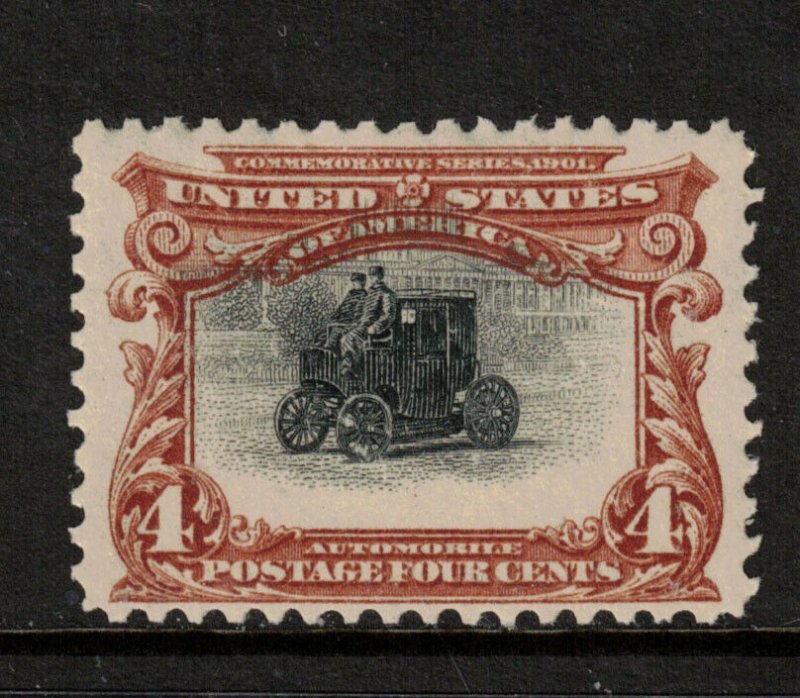 USA #296 Very Fine Never Hinged