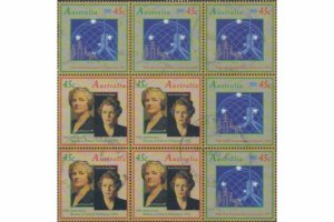 Australia 1993 SG1421-1422 Women in Parliament block FU