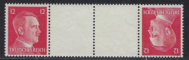 Germany Scott # 513 (2), 2 labels, mint nh, tete beche, Mi # KZ41