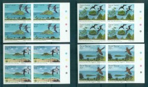 St Lucia 1985 Nature Reserves, Birds in Habitats IMPERF Traffic Light Blk 4 M...