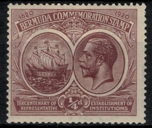 Bermuda #55*  CV $4.00