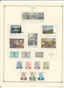 Turkey Collection 1969-72 & Semi's on 11 Scott International Pages