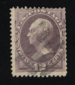 VERY NICE GENUINE SCOTT #151 F-VF USED 1870 NBNC DULL VIOLET HENRY CLAY #18773