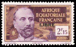 French Equatorial Africa #114  MNH - Stamps of 1936-40 Overprinted (1940)