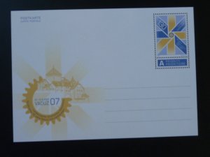 50 years of Rotary Club postal stationery card Liechtenstein 2007 (130)