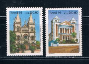 Brazil 2347-48 MNH set  Churches (B0367)