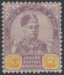 Johore  Malaya  SC#  19 MH   see details & scans